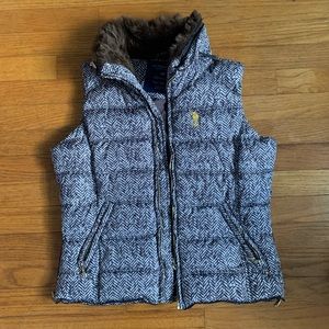herringbone vest